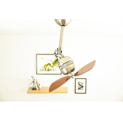 FN11156 Toledo Deckenventilator - Zinn Antik/Walnuss