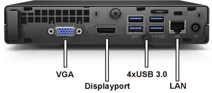 HP Silent Mini-PC – Modell 7795 – Windows 11 Pro