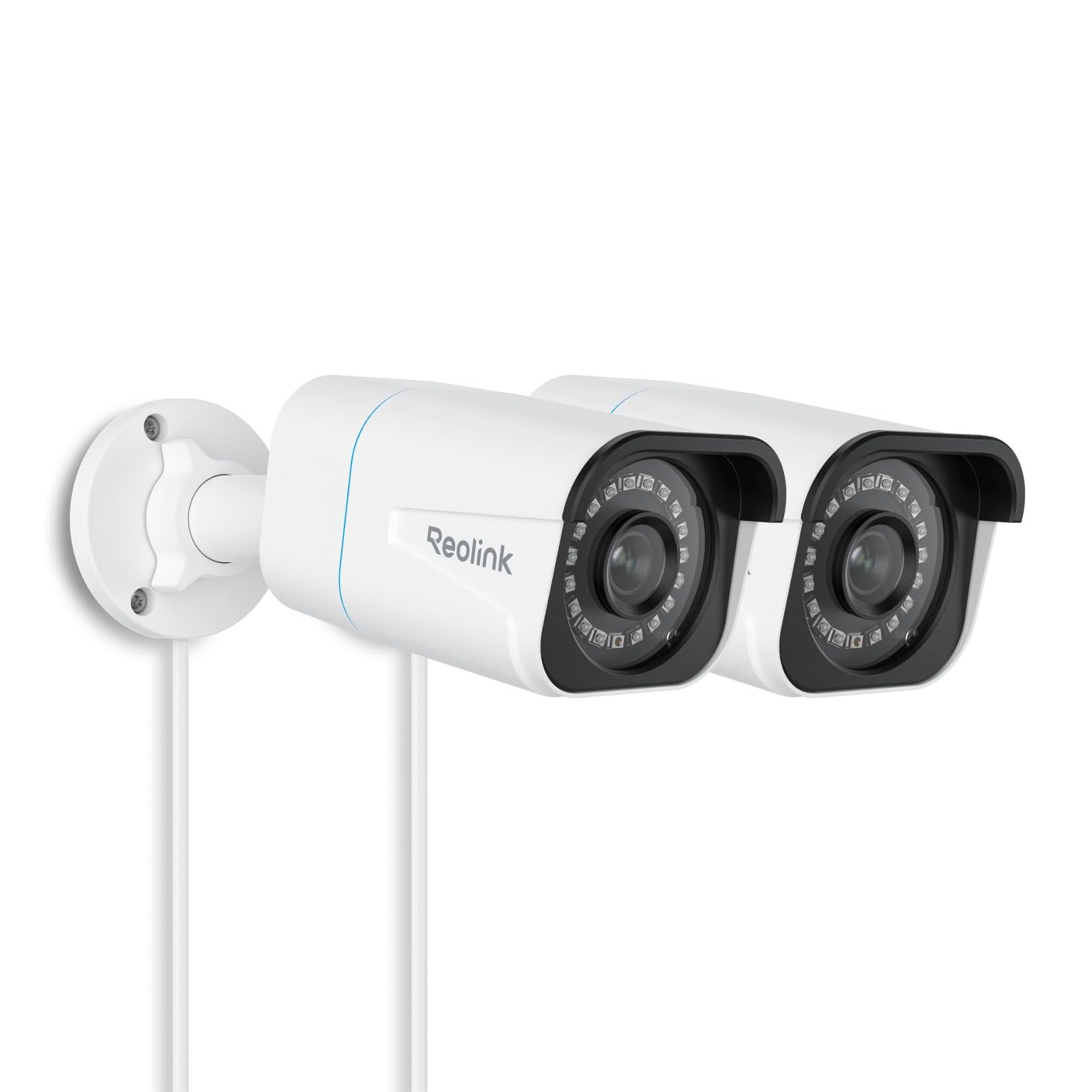 Reolink RLC-810A 4K PoE Überwachungskamera Outdoor, 2er-Set – Bullet-Kamera für die Aussenüberwachung