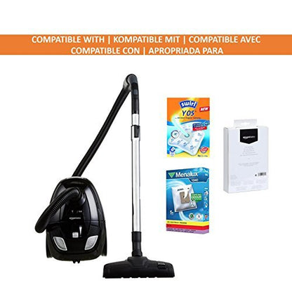 Amazon Basics VCB35B15C-1J7W-70 Staubsauger mit Beutel - Schwarz