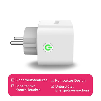 Innr Zigbee Smart Steckdose mit Strommessung + Repeater 4er Pack