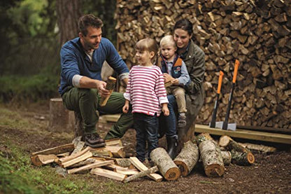 Fiskars Spaltaxt X17-M, 60 cm – mit Klingen-/Transportschutz