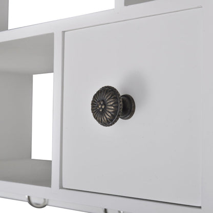 vidaXL Küchenhängeschrank Wandschrank - Holz Weiss