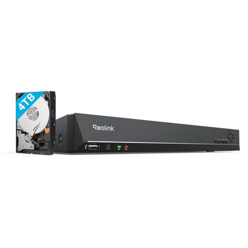 Reolink RLN16-410 16CH 4K PoE NVR Rekorder 4TB