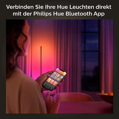 Philips Hue Gradient Signe White & Color LED Stehleuchte - Schwarz