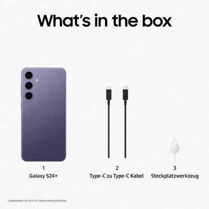 Samsung Galaxy S24+ AI Smartphone 256 GB Cobalt Violet