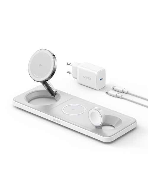 Anker MagGo Faltbare 3-in-1 Qi2 Ladestation 15W iPhone Apple Watch