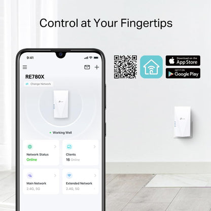 TP-Link RE780X WiFi 6 WLAN Verstärker Repeater - AX3000