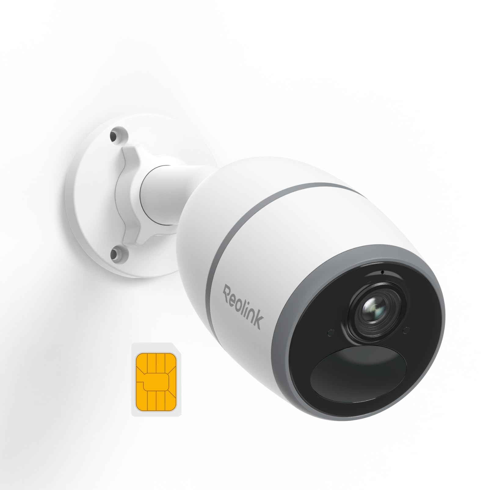 Reolink Go Plus 4G LTE Aussen-Überwachungskamera 2K 4MP mit Akku – kabellose Kamera mit Nano-SIM