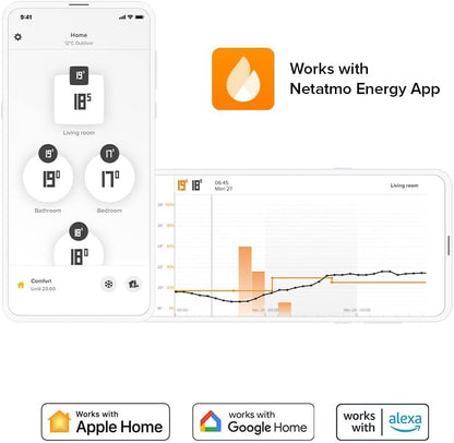 Netatmo Smartes Heizkörperthermostat WLAN Zusatzmodul - NAV-AMZ