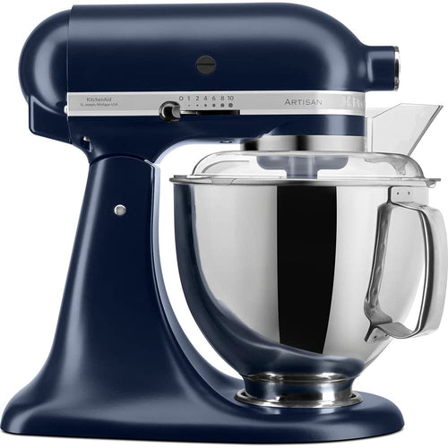 KitchenAid Artisan Kippkopf Küchenmaschine - 4.8 L Ink Blau. Tintenblaues Kippkopf-Modell. Mischt Teige, Cremes & mehr.