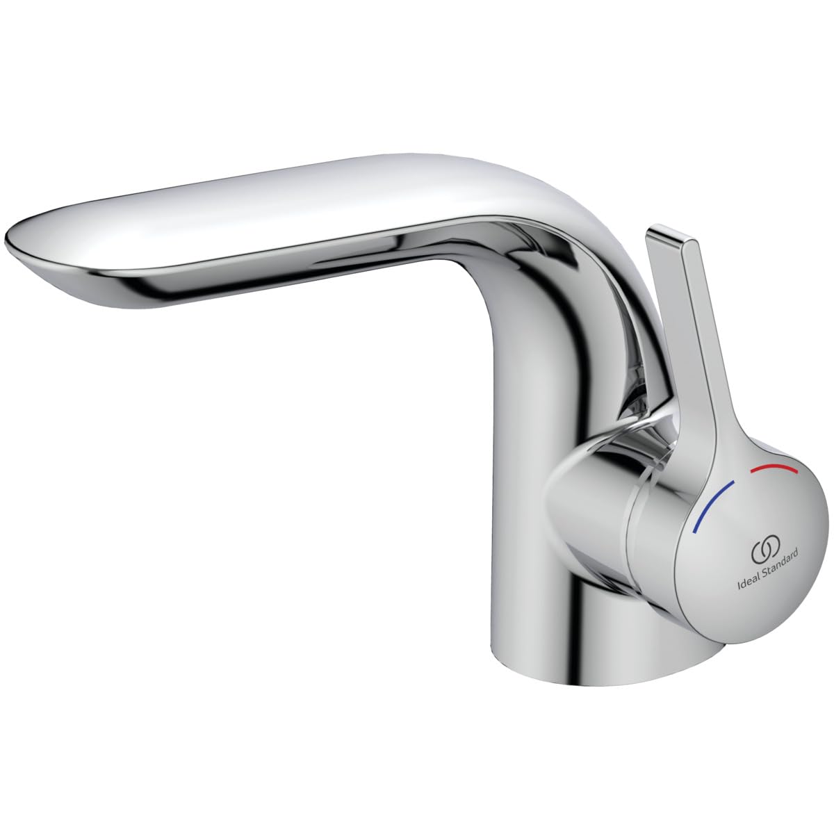 Ideal Standard Melange A4258AA Waschtischarmatur Zugknopf-Ablaufgarnitur. Chrom-Armatur für Waschtische, reguliert Wasserfluss und Ablauf.