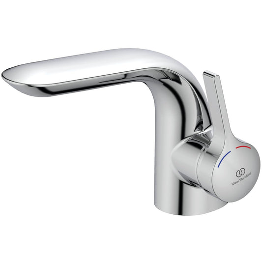 Ideal Standard Melange A4258AA Waschtischarmatur Zugknopf-Ablaufgarnitur. Chrom-Armatur für Waschtische, reguliert Wasserfluss und Ablauf.
