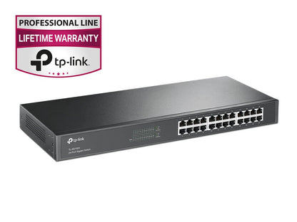 TP-Link TL-SG1024 24 Port Gigabit Switch unmanaged Rack-Montage