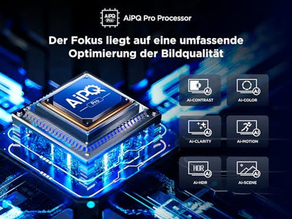 TCL 55Q6C Fernseher - 55 Zoll QLED Mini LED 4K Smart TV