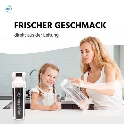 HappyFilter Kalk Wasserfilter – ohne separaten Wasserhahn