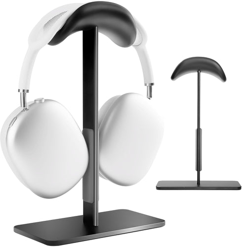FARWAYVIEW AirPods Max Ständer mit Schlafmodus, Aluminium Schwarz – Kopfhörerhalterung für den Schreibtisch