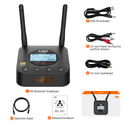 1Mii B06Pro+ HiFi Bluetooth Empfänger - LDAC aptX HD