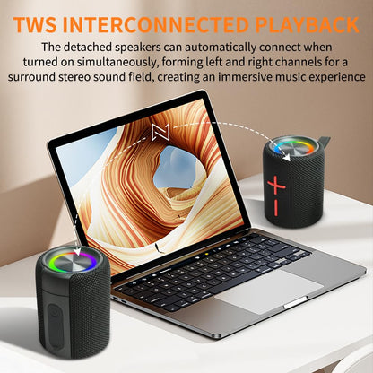 CYBORIS S11-M 2-in-1 Bluetooth-Lautsprecher, magnetisch, 20W, IPX6