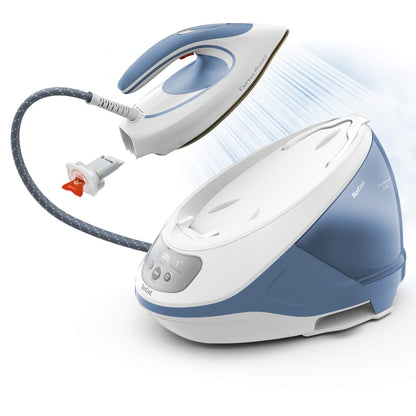Tefal Express Protect Dampfbügelstation - SV9202 weiss/blau
