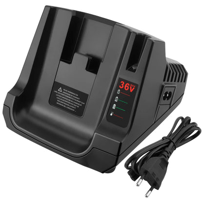 ADVTRONICS Akkuladegerät LCS36 LCS40 BDC2A36 für 36V/40V MAX Akkus zum Laden von Lithium-Ionen-Werkzeugakkus