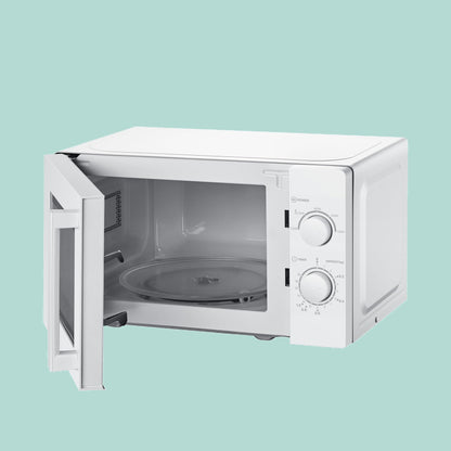 Comfee CMSN 20 wh Solo Mikrowelle – 20L Weiss Mechanisch