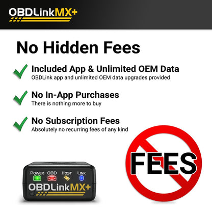 OBDLink MX+ Bluetooth OBD2 Diagnosegerät Multi-Plattform