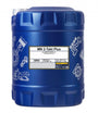 MANNOL 7204 2-Takt Plus Motoröl, synthetisch, 10 Liter, rot eingefärbtes 2-Takt-Öl