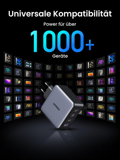 UGREEN Nexode X USB-C GaN Schnellladegerät - 160W 4-Port
