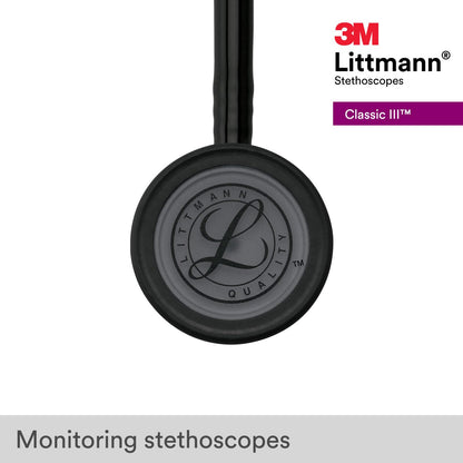 3M Littmann Classic III Monitoring Stethoskop 5803 - Black Edition