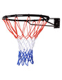 STREET SKILLER Basketballkorb mit Wandhalterung und Netz, 45 cm aus Stahl mit abnehmbarem Polyamid-Netz