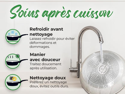 JUST PERFECTO Induktions Topfset – 21-teilig PTFE/PFOA-frei Kochgeschirr