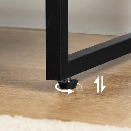 HOOBRO Schuhregal 10 Ebenen - Vintagebraun-Schwarz EBF107XJ01