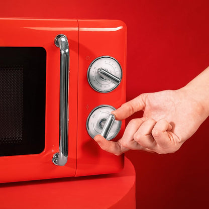 Cecotec Proclean 3010 Retro Red Mechanische Mikrowelle - 20L