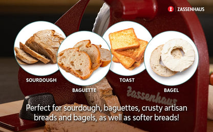 Zassenhaus Retro Brotschneidemaschine 18/8 Edelstahl - 072082