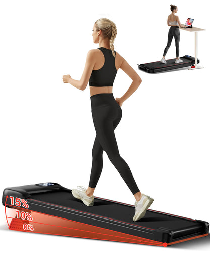 CURSOR Walking Pad 15% Steigung – Laufband für Zuhause