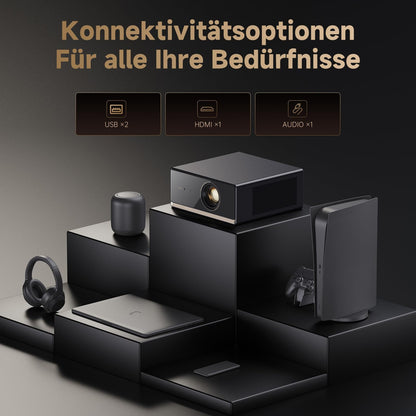 WANBO X5 PRO Smart Heimkino Videoprojektor 1080P