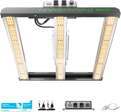 MARS HYDRO Smart FC1500 LED Grow Lampe - 150W Vollspektrum