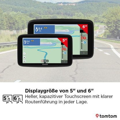 TomTom GO Classic Lite Pkw-Navi 6 Zoll, TomTom Traffic, Europa-Karten