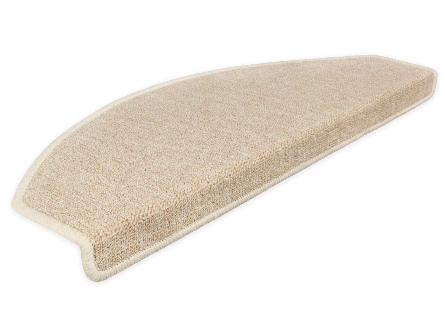 Kettelservice-Metzker Stufenmatten Rambo 15er Set halbrund Beige, melierte Schlinge
