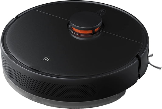 Xiaomi Mi Robot Vacuum-Mop 2 Ultra - Saugroboter Schwarz: Runder, schwarzer Saugroboter zur automatischen, trockenen und feuchten Reinigung von Hartböden und Teppichen.
