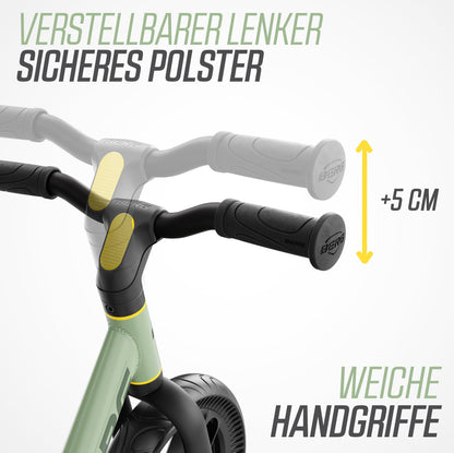 Berg MOOV 10 Zoll Laufrad für Kinder ab 2 Jahren - Grün