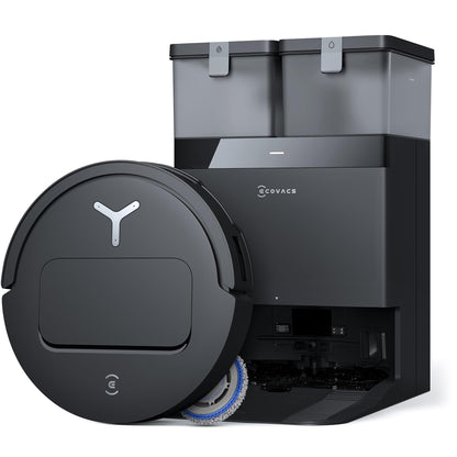 ECOVACS DEEBOT T50 PRO Omni Gen2 Saugroboter mit Wischfunktion in Schwarz mit OMNI-Station