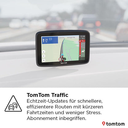 TomTom GO Advanced Pkw-Navi mit 6-Zoll-Display und TomTom Traffic