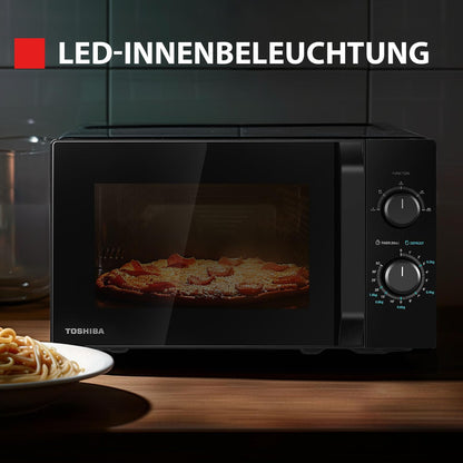 Toshiba MW2-MM20PF(BK) Mikrowelle 800W 20L - Schwarz