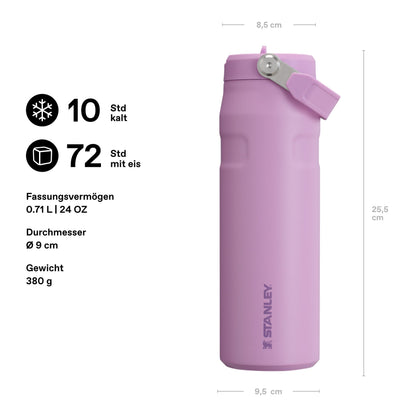 Stanley 1913 Flip Straw Thermotrinkflasche 0.7 l mit Strohhalm, Lilac