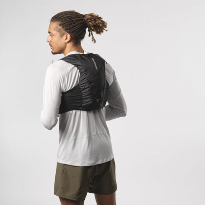 Salomon Active Skin 4 Trinkweste mit 2 Softflasks, schwarz, Grösse M