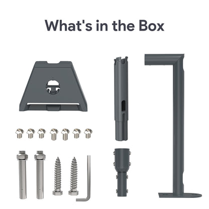 SURVADV Starlink Gen 3 Wandhalterung – lang, 360° verstellbar