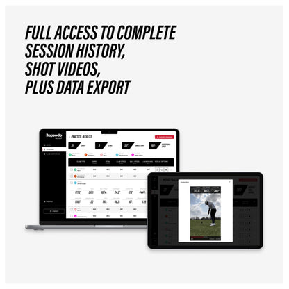 Rapsodo MLM2PRO Mobiler Launch Monitor + Golf Simulator