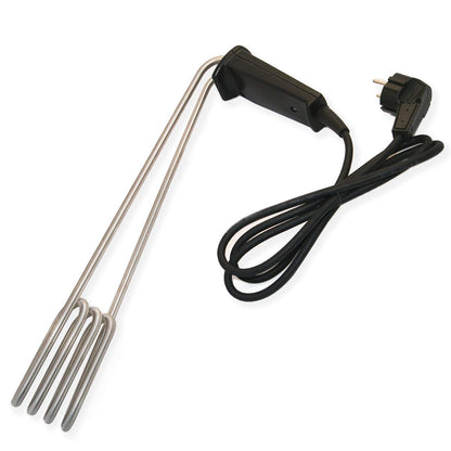 GOLDMAN SERVICE grosser elektrischer Wasserkocher Tauchsieder XL 2000W. Zylindrisches Metall-Heizelement mit Griff. Erhitzt Flüssigkeiten schnell.